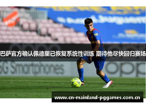 巴萨官方确认佩德里已恢复系统性训练 期待他尽快回归赛场